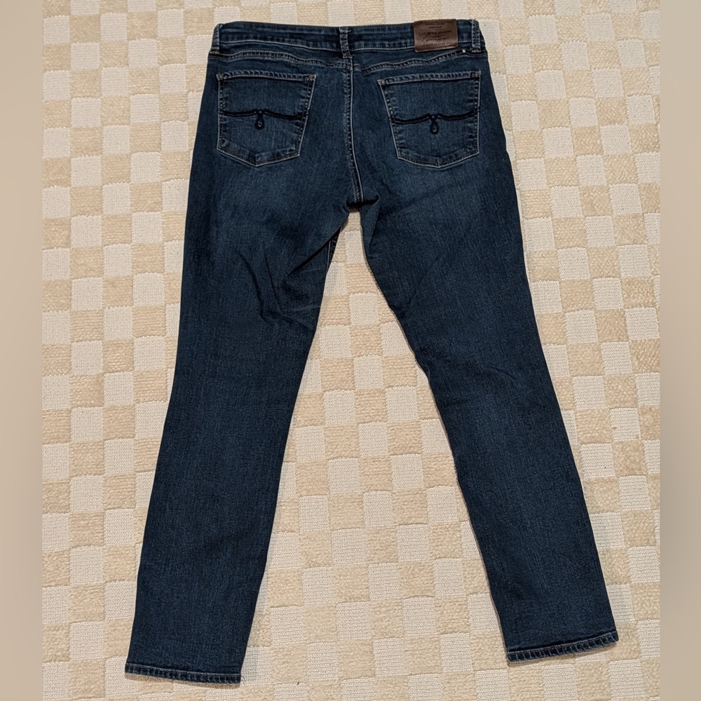Lucky Brand Low Rise Lolita Skinny Ankle Length Jeans Size 8 - Picture 2 of 4